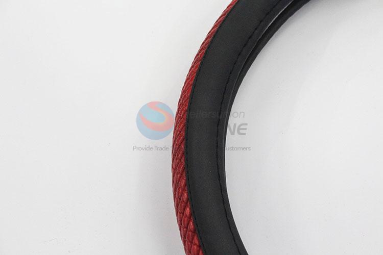 Cheap Price Resistant Leather Car Steering Wheel Cover