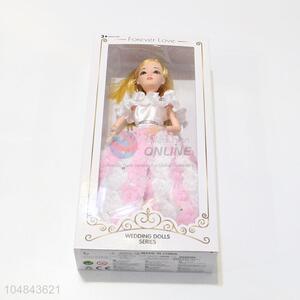 Delicate Design 11 Cun Wedding Dress Dolls for Kids Toy