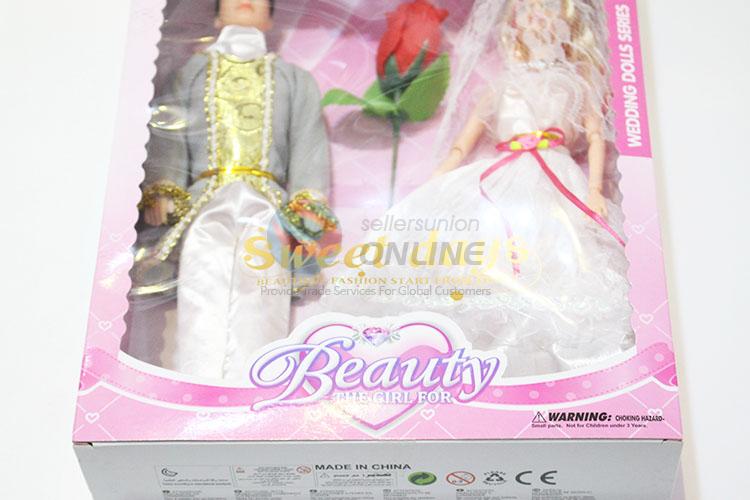 Promotional Gift Plastic 11 Cun Dolls Couples Toy For Kids