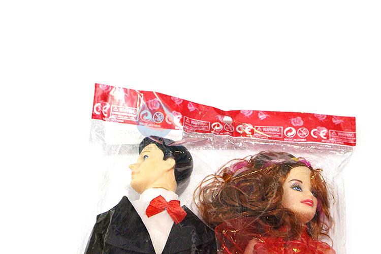 Low price 11cun bridegroom&bride doll