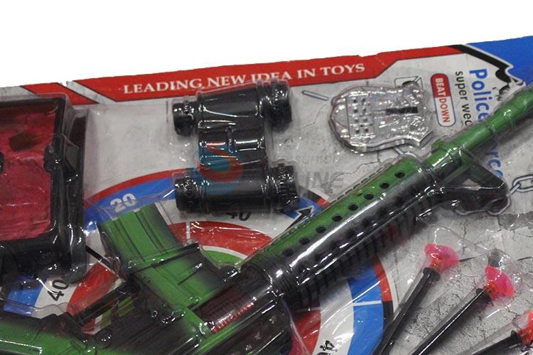 Promotional custom kids gun toys police play set