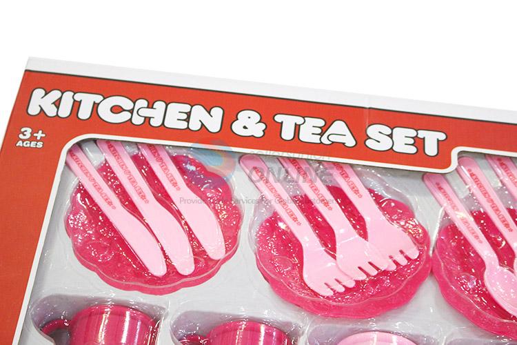 Good quality kids kitchen&tea set toys