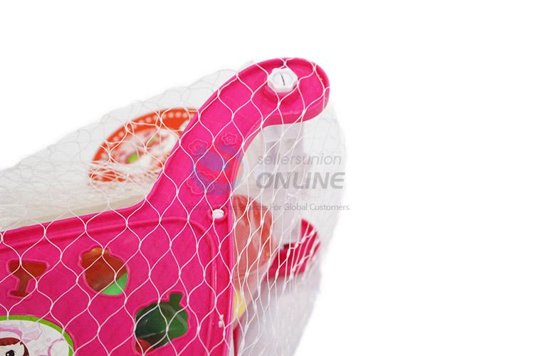 High sales kids shopping trolley kitchen set toys