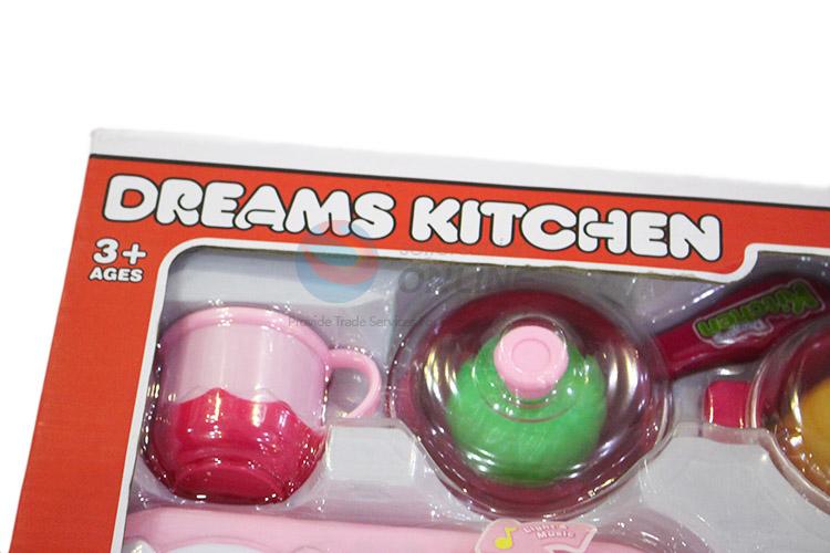 High grade custom kids kitchen&tea set toys