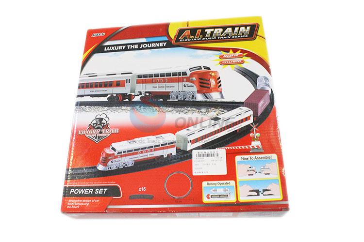 Competitive price kids electric train track toy