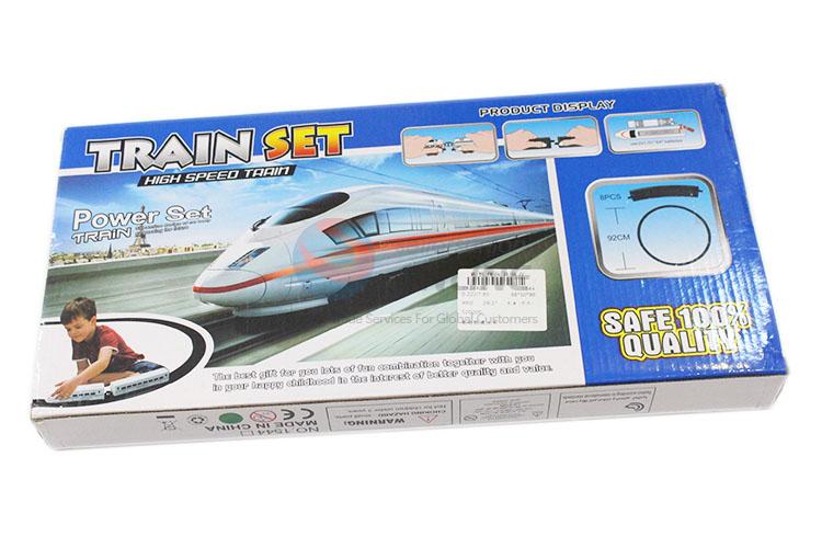 Bottom price kids electric train track toy