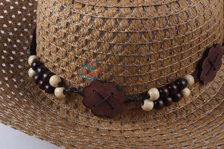 Factory Wholesale Summer Floppy Foldable Paper Straw Hat Womens