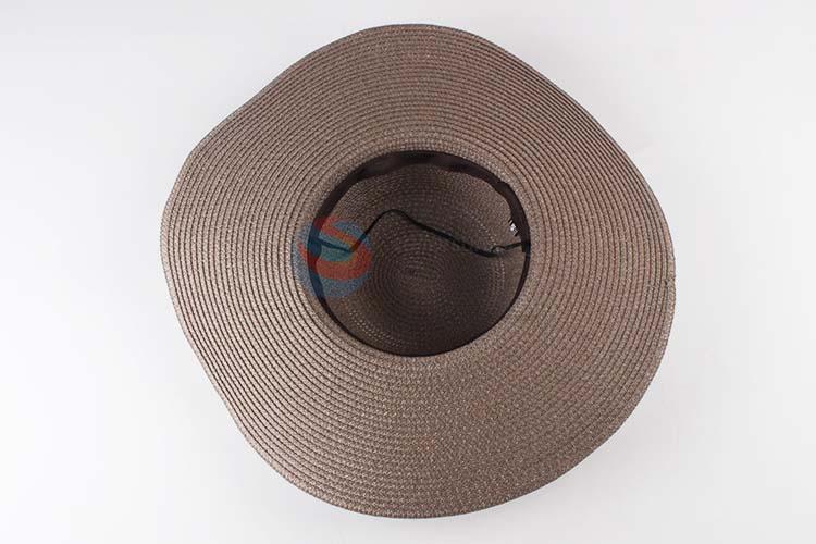 Competitive Price Summer Floppy Foldable Paper Straw Hat Womens