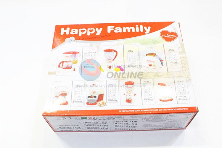 Top Quality Plastic Simulation Sewing Machine + Roller Washing Machine Children Play House Toy