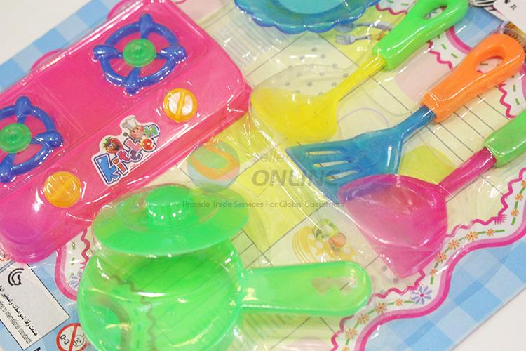 Competitive price plastic kitchenware set toy