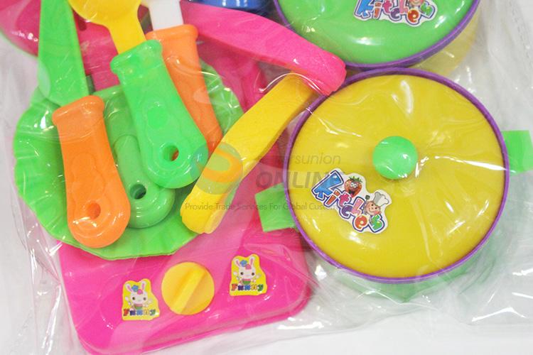 Factory directly sell plastic tableware/dishware set toy