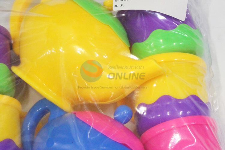 High quality plastic tea set toy