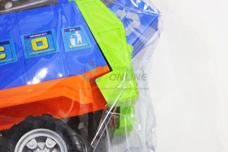 Cute Design Car Toy for Kids Sliding Rubbish Truck