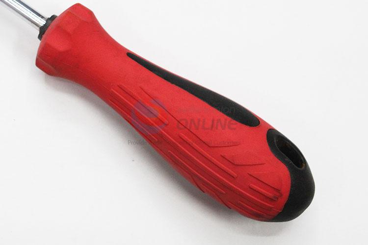 Red Color Plastic Handle Steel Cross Screwdriver Multi Function Repair Hand Tools