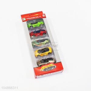 Made In China Wholesale 5pcs Simulation Alloy Sliding Car Children Toy Car