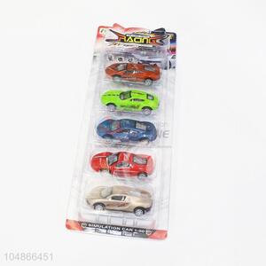 High Quality 5pcs Simulation Alloy Pull-back Car Children Toy Car