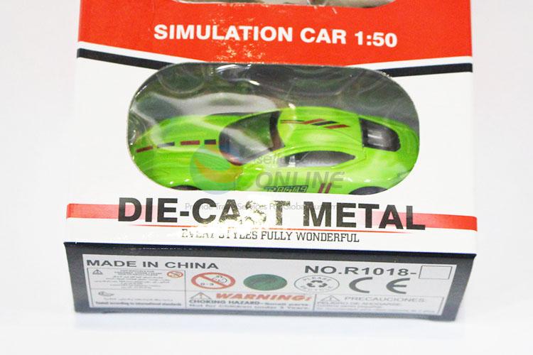 Promotional Wholesale 2pcs Simulation Alloy Pull-back Car Children Toy Car