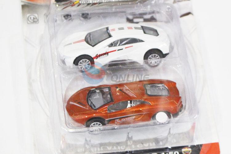 Cute Design 2pcs Simulation Alloy Pull-back Car Children Toy Car