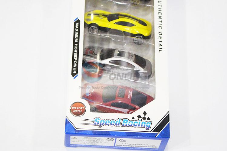 Latest Design 4pcs Simulation Alloy Sliding Car Children Toy Car