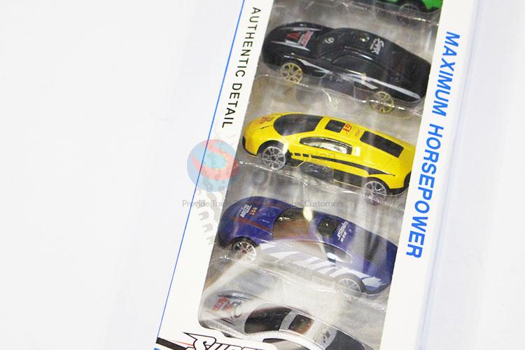 Fashion Design 6pcs Simulation Alloy Sliding Car Children Toy Car