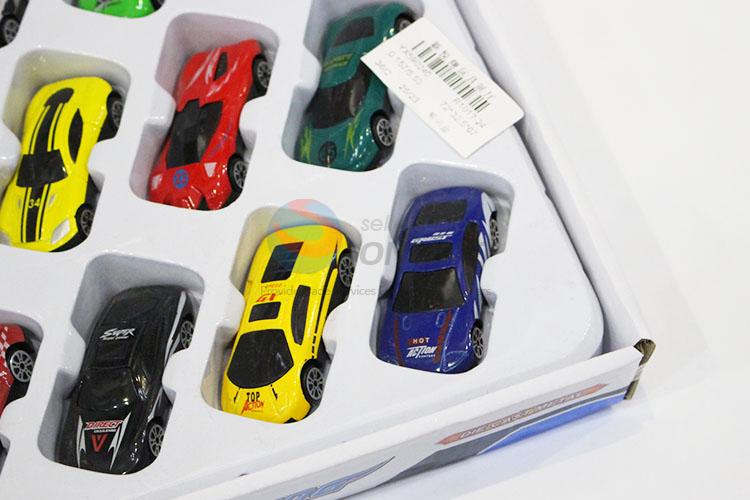 Bottom Price 24pcs Simulation Alloy Sliding Car Children Toy Car