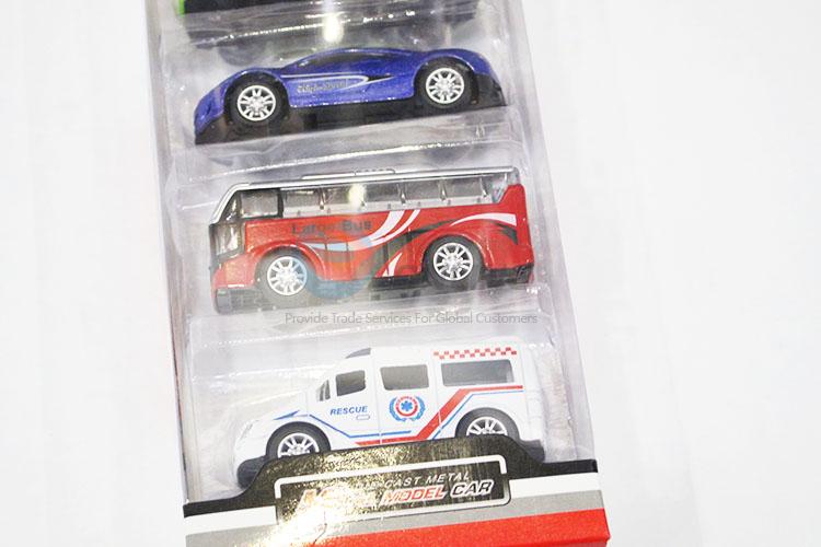 Popular Wholesale 5pcs Mini Simulation Alloy Pull-back Car Children Toy Car