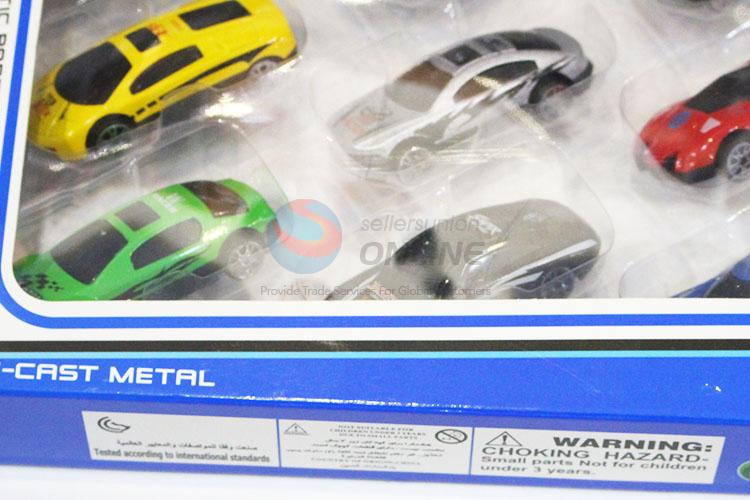 Wholesale Unique Design 12pcs Simulation Alloy Sliding Car Children Toy Car