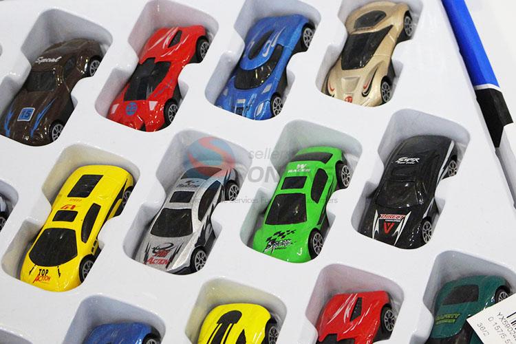 Bottom Price 24pcs Simulation Alloy Sliding Car Children Toy Car