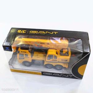 Normal Low Price Yellow Color Plastic Technical Vehicle Toys For Kids