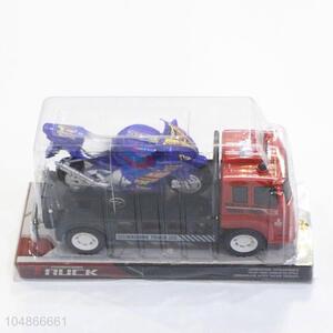 Good Quality Red Color Inertia Truck with Racing Moto