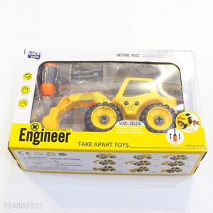 Pretty Cute DIY Removable Grab Excavator with Technical Vehicle