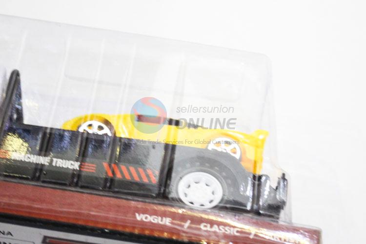 Factory Direct Inertial Transport Cart with Yellow Color Sports Car