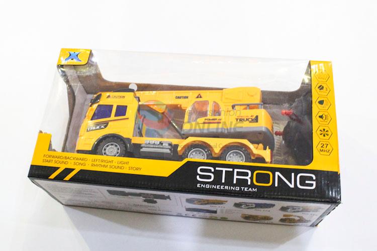 Bottom Prices Yellow Color Plastic Technical Vehicle Toys For Kids