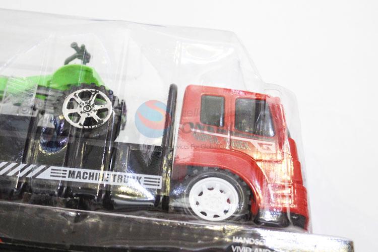 Cute Red Color Inertial Engineering Transporter with Beach Buggy