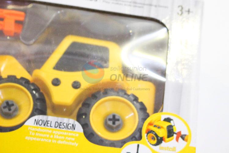 Promotional Gift Cute DIY Removable  Navvy with Technical Vehicle