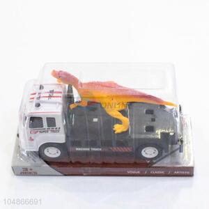 New Arrival Inertial Transport Cart with Soft Gelatin Dinosaur