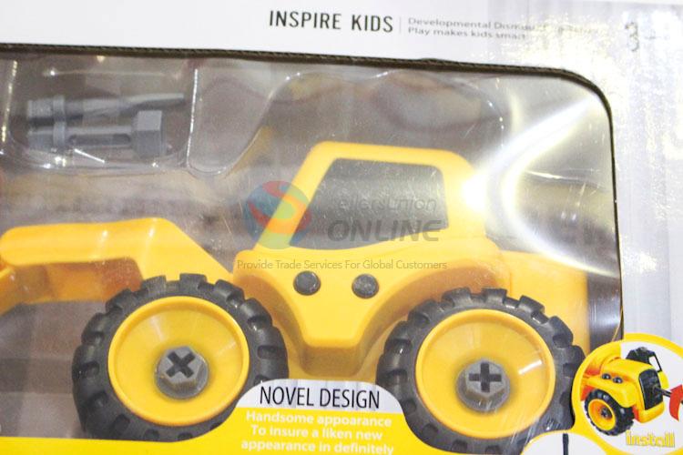 Pretty Cute DIY Removable Grab Excavator with Technical Vehicle