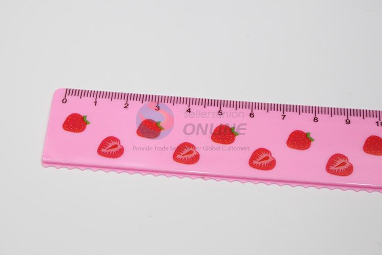 Fashion Style Kids Fruit Design Plastic Rulers Popular Plastic Ruler