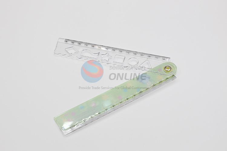 Wholesale Cheap Transparent Scale Plastic Ruler for School Students