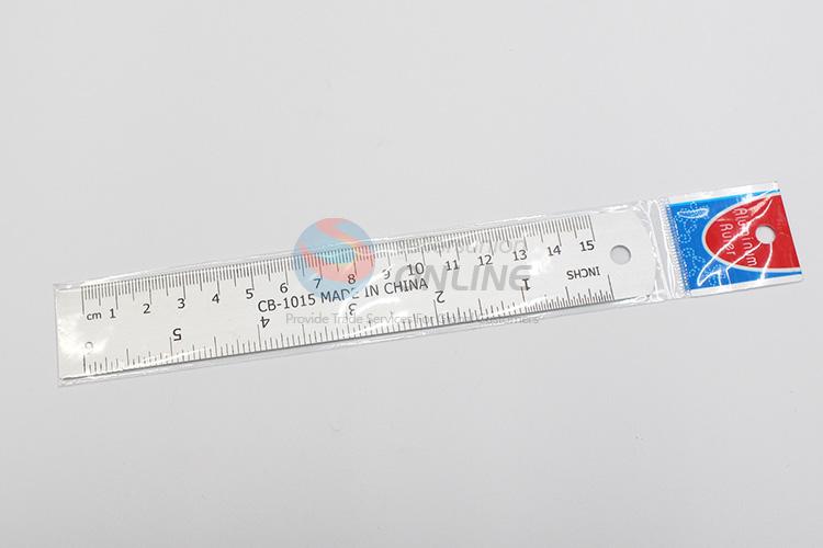 Direct Factory Transparent Scale Plastic Ruler for School Students