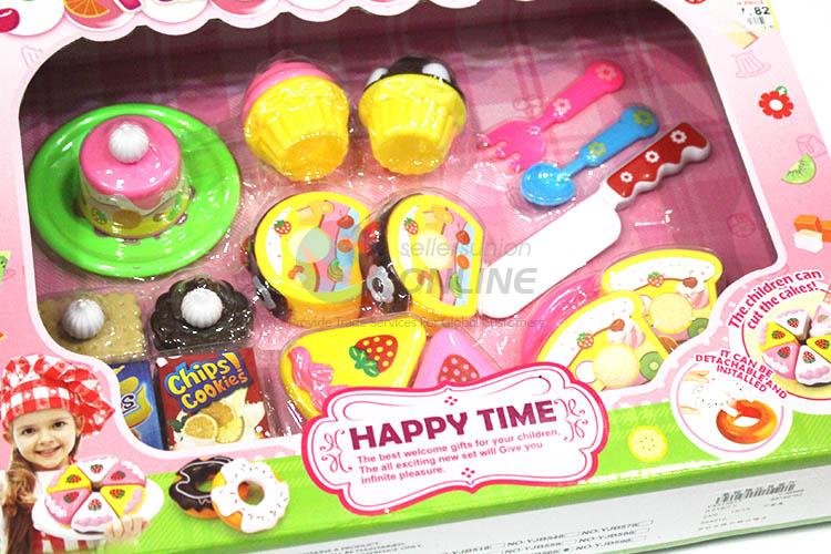 Wholesale custom party play toy DIY cake kitchen toy