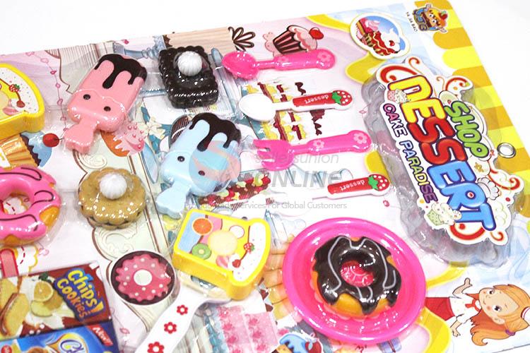 Super quality party play toy DIY dessert kitchen toy