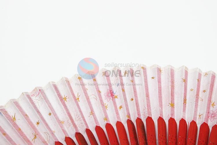 Wholesale Summer Bamboo Folding Hand Fan