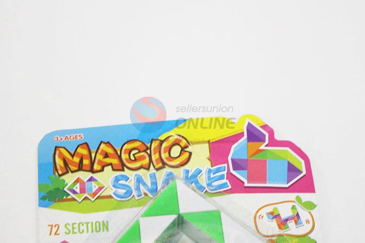 Hot Selling Green and White Color Educational Speed Lock Shaped Toys Twist Cube Puzzle Toys