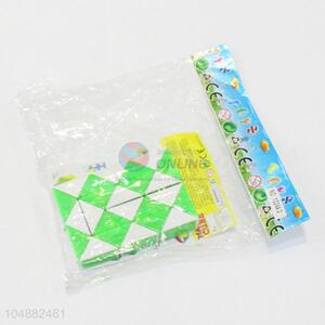 Cheap Price Green and White Color Educational Speed Square Shaped Toys Twist Cube Puzzle Toys