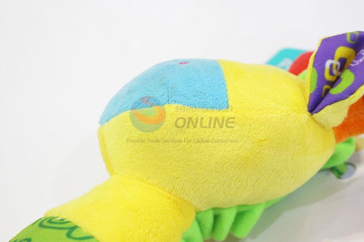 High grade custom cartoon pull line musical plush toy