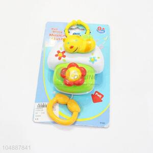 Good quality pull line musical mushroom for baby