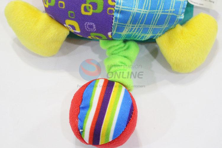 High grade custom cartoon pull line musical plush toy