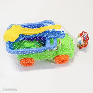 Top Selling 5pcs Funny Summer Set Plastic Toy Car Sand Beach Toy