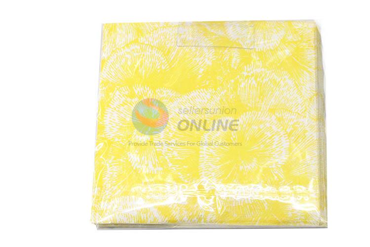 20pcs/Set Gold Blocking Printed Paper Napkins Set